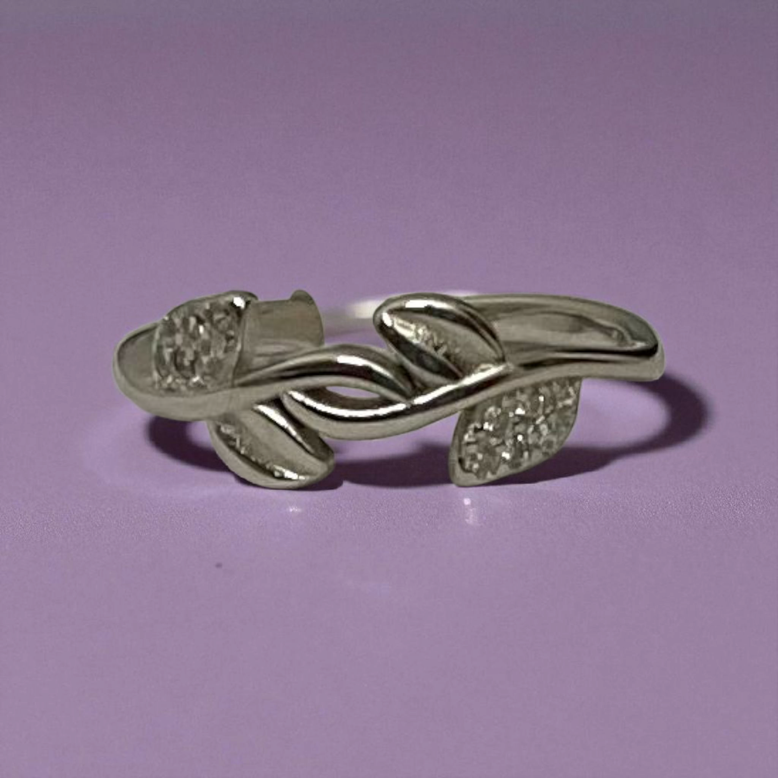 IMG_4740 TARAKANCHAN Twig Silver Ring – 92.5 Sterling Silver, 1.660g