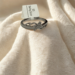 TARAKANCHAN X Woman Silver Ring – 92.5 Sterling Silver, 2.270g