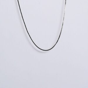 925 sterling silver snake chain necklace | smooth flat minimal chain | tarakanchan