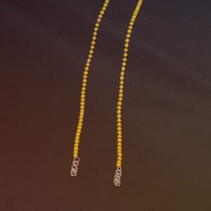 Home 925 sterling silver blue bead bracelet | elegant minimal beaded chain | tarakanchan